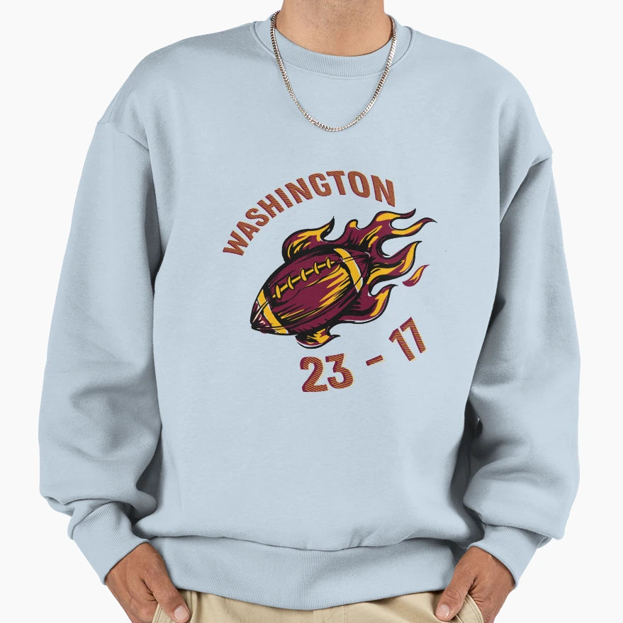Washington Football Team 23 17 Sweatshirt - Novelty Apparel Unisex - T-Shirt, Sweatshirt, Hoodie