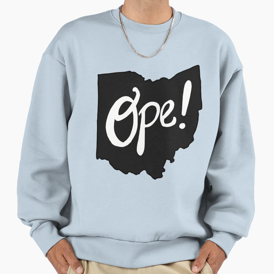 Ope Ohio Sweatshirt - Graphic Print Men Women - T-Shirt, Sweatshirt, Hoodie