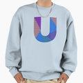 Alphabet Letter U Screen Sweatshirt - Novelty Apparel Men Women - T-Shirt, Sweatshirt, Hoodie