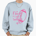 Football Tailgating Never Lost Sweatshirt - Fun Novelty Design for Adults - T-Shirt, Sweatshirt, Hoodie