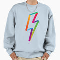 Lightning Sweatshirt - Minimalist Print Men Women - T-Shirt, Sweatshirt, Hoodie