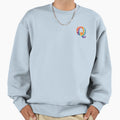 Hippie Letters Tie Dye Letters Sweatshirt - Unique Graphic Men Women - T-Shirt, Sweatshirt, Hoodie