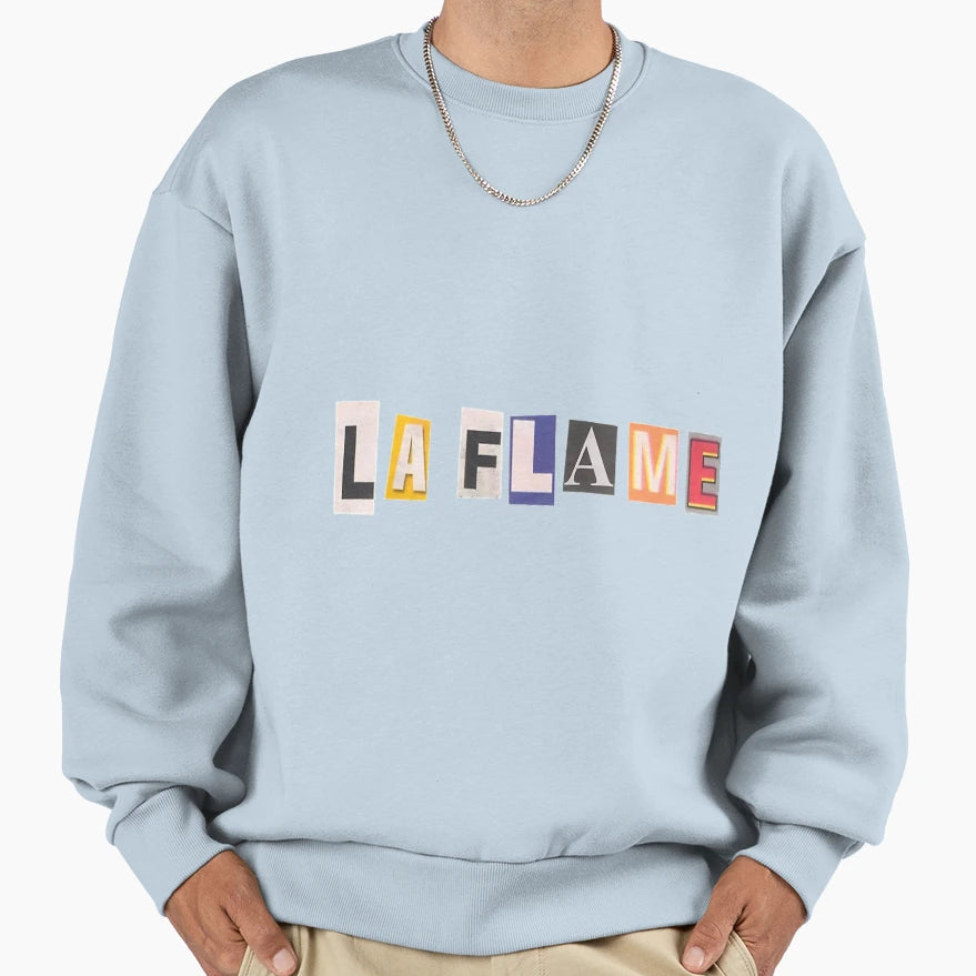 La Flame Sweatshirt - Custom Art Print for Adults - T-Shirt, Sweatshirt, Hoodie