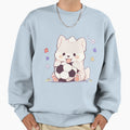 Soccer Dog Sweatshirt - Casual Everyday Wear Men Women - T-Shirt, Sweatshirt, Hoodie