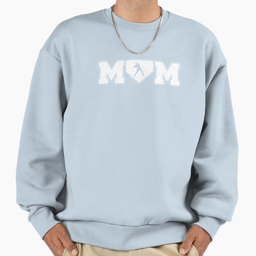 Baseball Mom Softball Mom Proud Sweatshirt - Novelty Apparel Unisex - T-Shirt, Sweatshirt, Hoodie