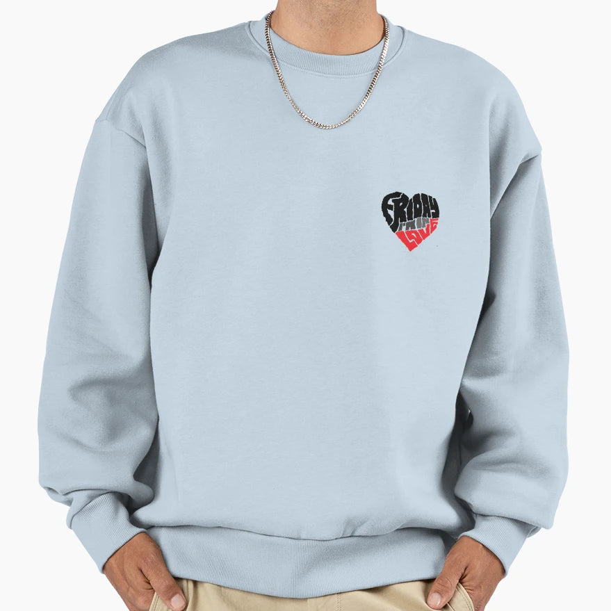 Friday Im Love Who Sweatshirt - Custom Art Print Unisex - T-Shirt, Sweatshirt, Hoodie