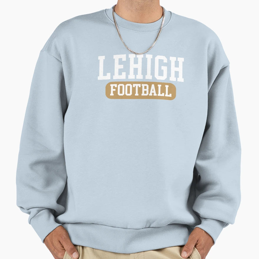 Lehigh Mountain Hawk Football Sweatshirt - Casual Everyday Wear Men Women - T-Shirt, Sweatshirt, Hoodie