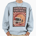 American Football Helmet Sweatshirt - Fun Novelty Design Unisex - T-Shirt, Sweatshirt, Hoodie