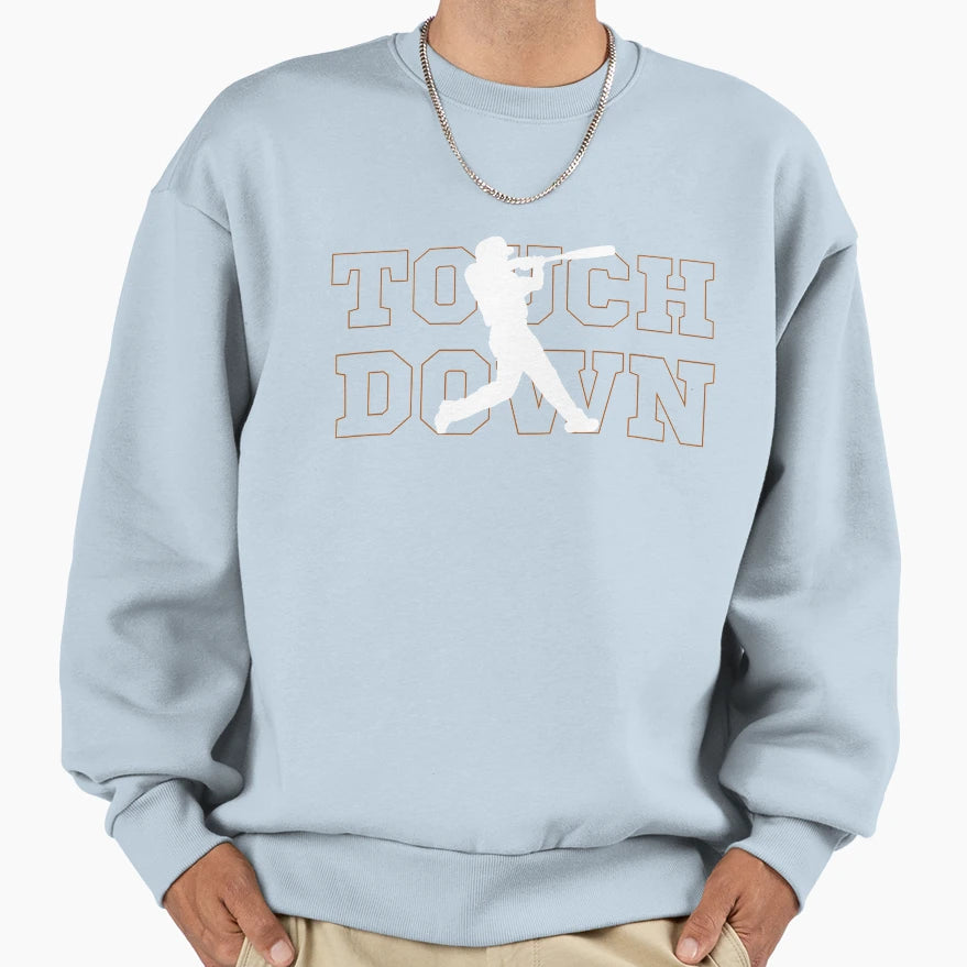 Funny Baseball Football Touchdown T-Shirt - Trendy Graphic Unisex - T-Shirt, Sweatshirt, Hoodie
