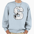 Letter S Initials Sweatshirt - Trendy Graphic for Adults - T-Shirt, Sweatshirt, Hoodie