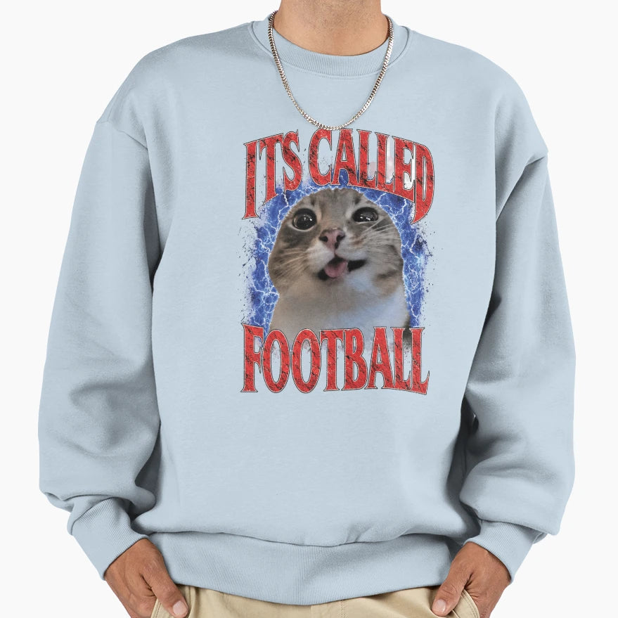 Football Silly Cat Usa World Cup Meme T-Shirt - Graphic Print for Adults - T-Shirt, Sweatshirt, Hoodie