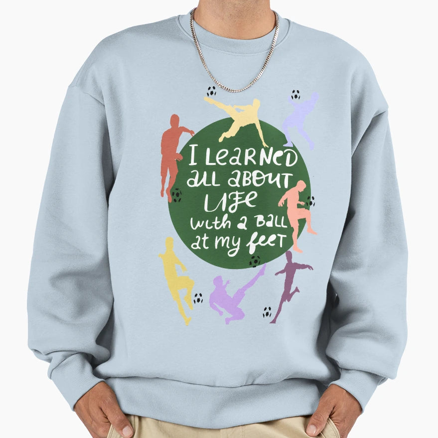 Soccer Football Lovers New Sweatshirt - Streetwear Style Unisex - T-Shirt, Sweatshirt, Hoodie