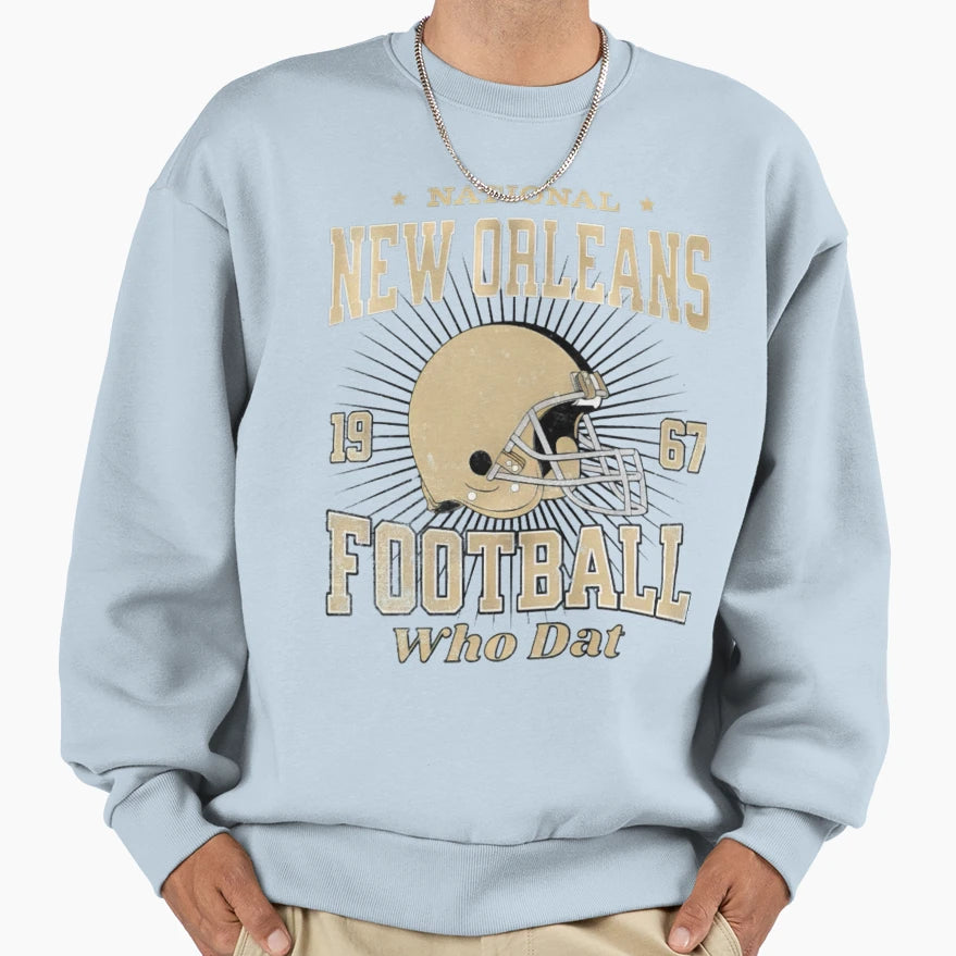 Art New Orleans Saints Sweatshirt - Fun Novelty Design Men Women - T-Shirt, Sweatshirt, Hoodie