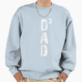 Mens Dad 3 Gift Dad Three Sweatshirt - Novelty Apparel for Adults - T-Shirt, Sweatshirt, Hoodie