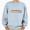 Football Stripes Belgium Sweatshirt - Unique Graphic for Adults - T-Shirt, Sweatshirt, Hoodie