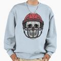 Football Skull Sweatshirt - Custom Art Print Unisex - T-Shirt, Sweatshirt, Hoodie