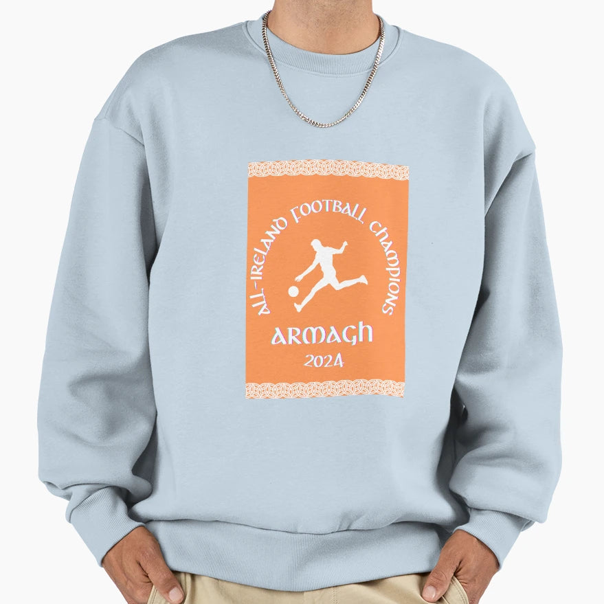 Armagh All Ireland Football Champions Sweatshirt - Streetwear Style Unisex - T-Shirt, Sweatshirt, Hoodie