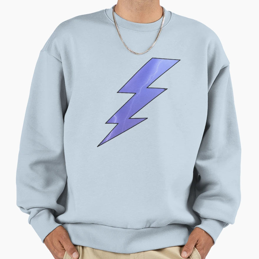 Lightening Bolt Sweatshirt - Custom Art Print Unisex - T-Shirt, Sweatshirt, Hoodie
