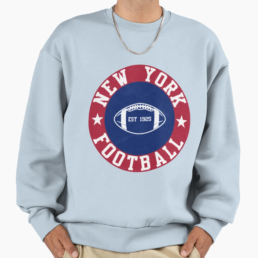 News York Football Sweatshirt - Minimalist Print Unisex - T-Shirt, Sweatshirt, Hoodie