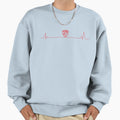 Florida Hockey Heartbeat Pulse Sweatshirt - Trendy Graphic for Adults - T-Shirt, Sweatshirt, Hoodie
