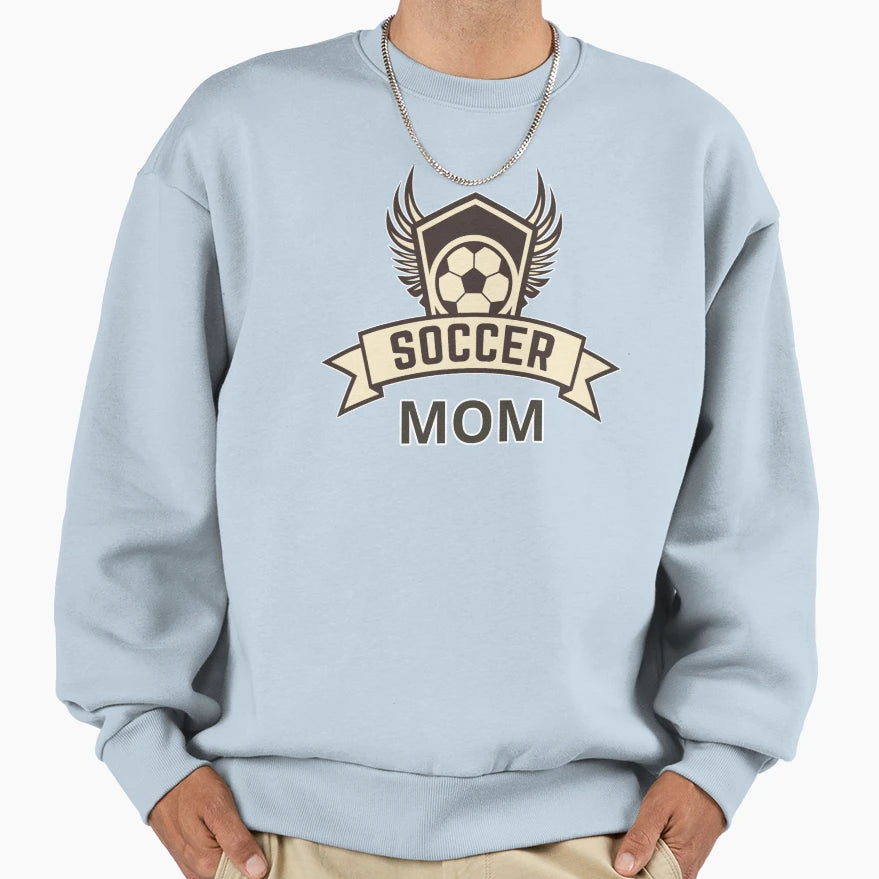 Soccer Mom Sweatshirt - Aesthetic Graphic Men Women - T-Shirt, Sweatshirt, Hoodie