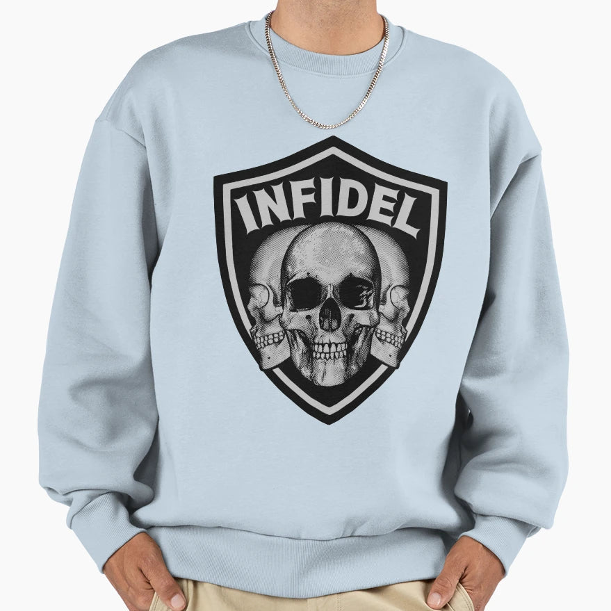Infidel Sweatshirt - Graphic Print for Adults - T-Shirt, Sweatshirt, Hoodie