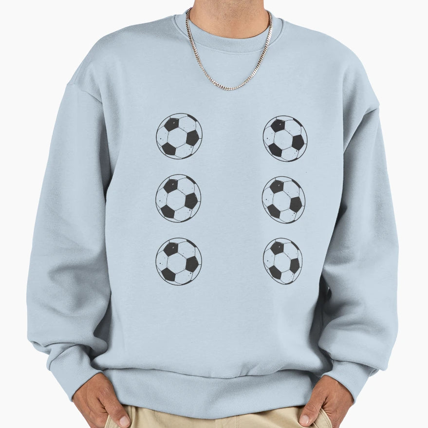 Soccer Ball Sweatshirt - Unique Graphic for Adults - T-Shirt, Sweatshirt, Hoodie