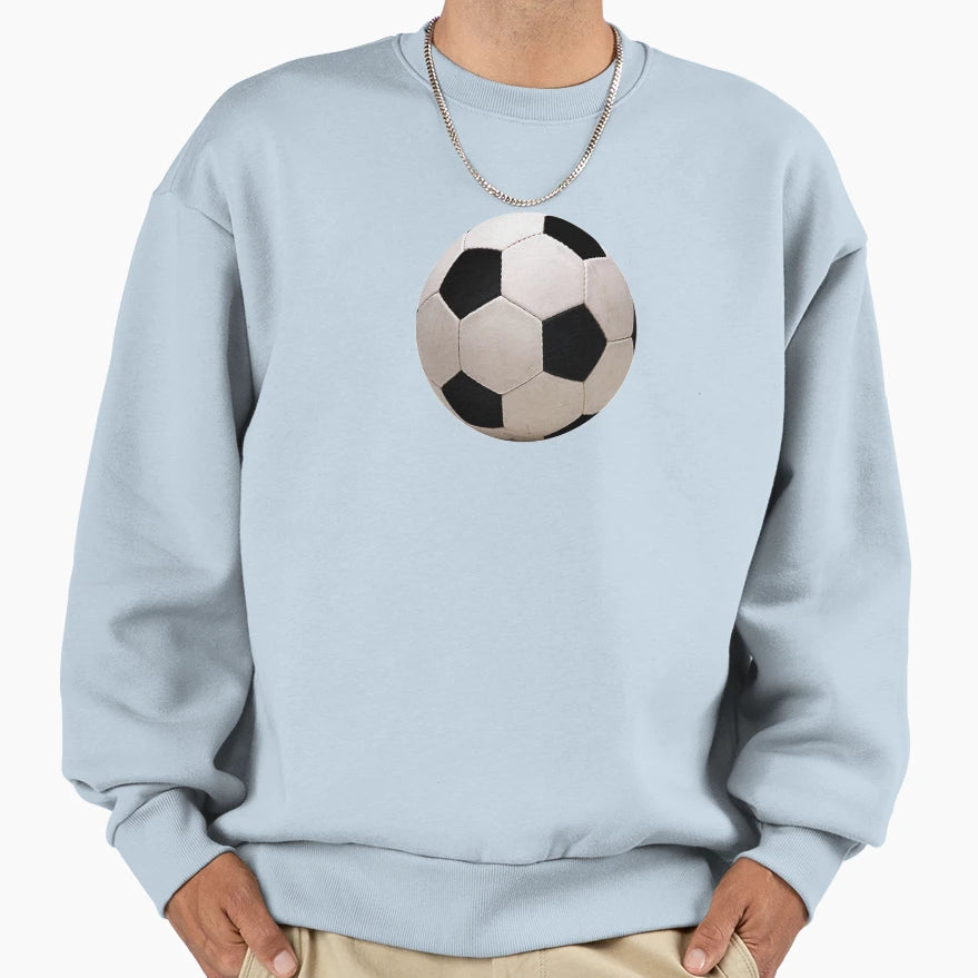 Soccer Ball Sweatshirt - Graphic Print Men Women - T-Shirt, Sweatshirt, Hoodie
