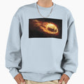 Fiery Football Sweatshirt - Custom Art Print for Adults - T-Shirt, Sweatshirt, Hoodie