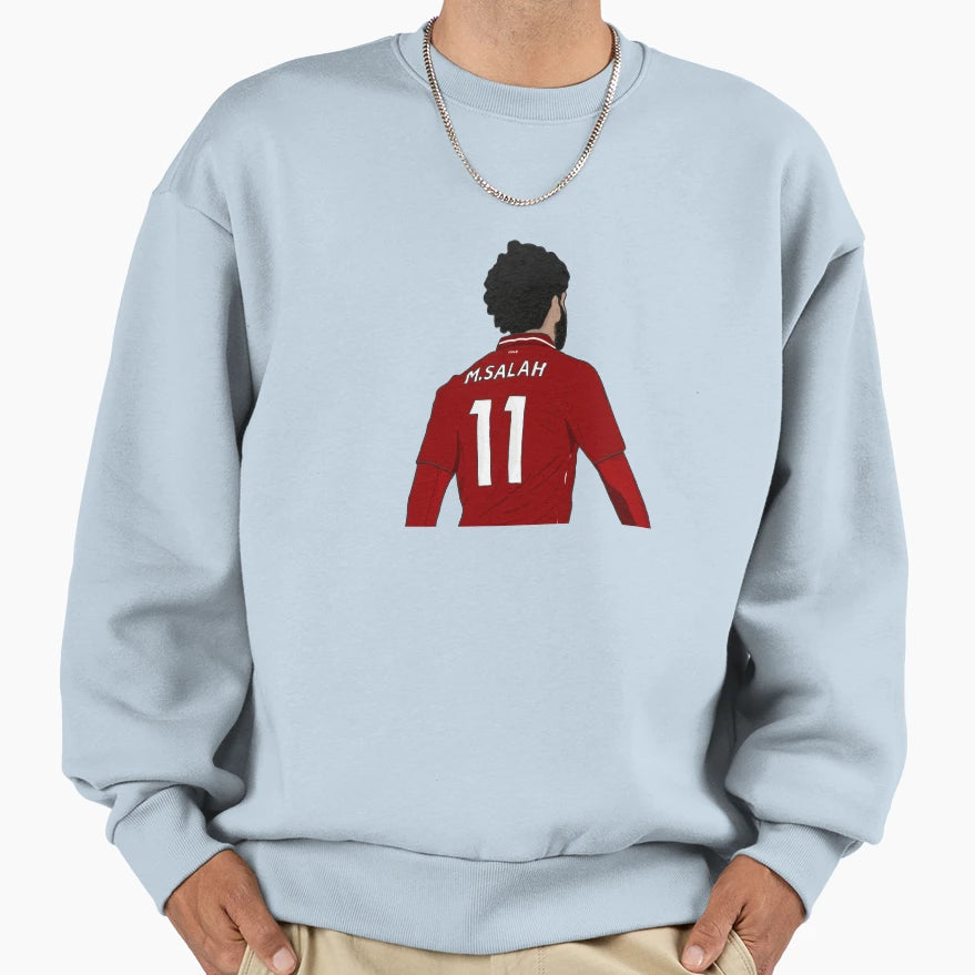 Mo Salah Sweatshirt - Graphic Print Unisex - T-Shirt, Sweatshirt, Hoodie