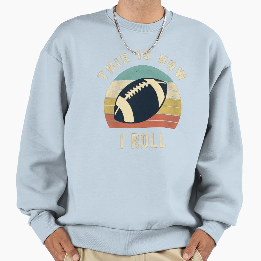 Football Sport Lover Sweatshirt - Trendy Graphic Men Women - T-Shirt, Sweatshirt, Hoodie