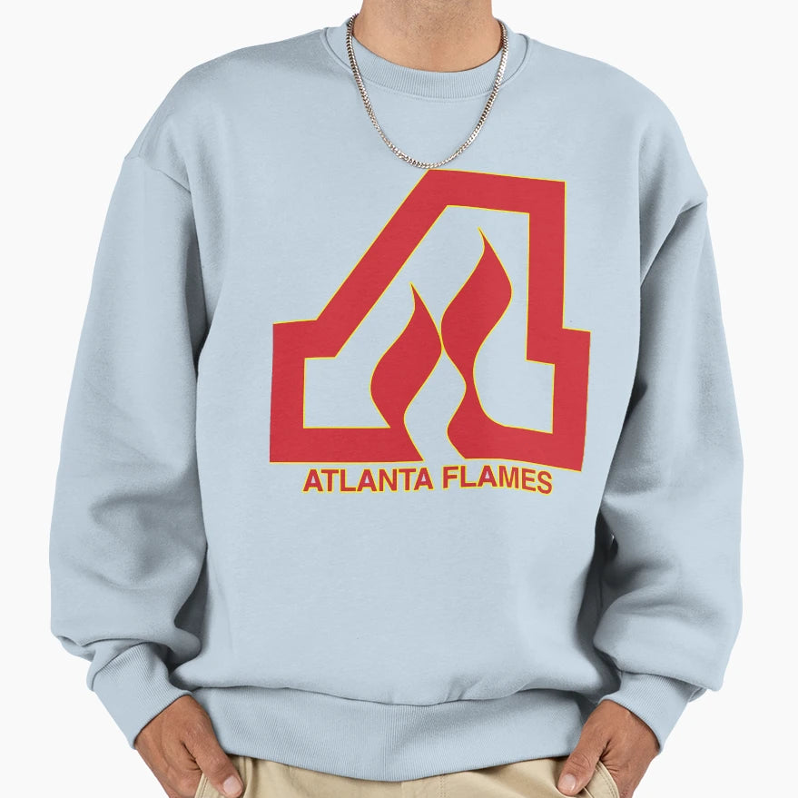 Atlanta Flames Sweatshirt - Unique Graphic Unisex - T-Shirt, Sweatshirt, Hoodie