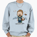 Sam Darnold X Charlie Brown Sweatshirt - Casual Everyday Wear for Adults - T-Shirt, Sweatshirt, Hoodie