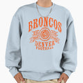 Broncos Football Sweatshirt - Graphic Print for Adults - T-Shirt, Sweatshirt, Hoodie