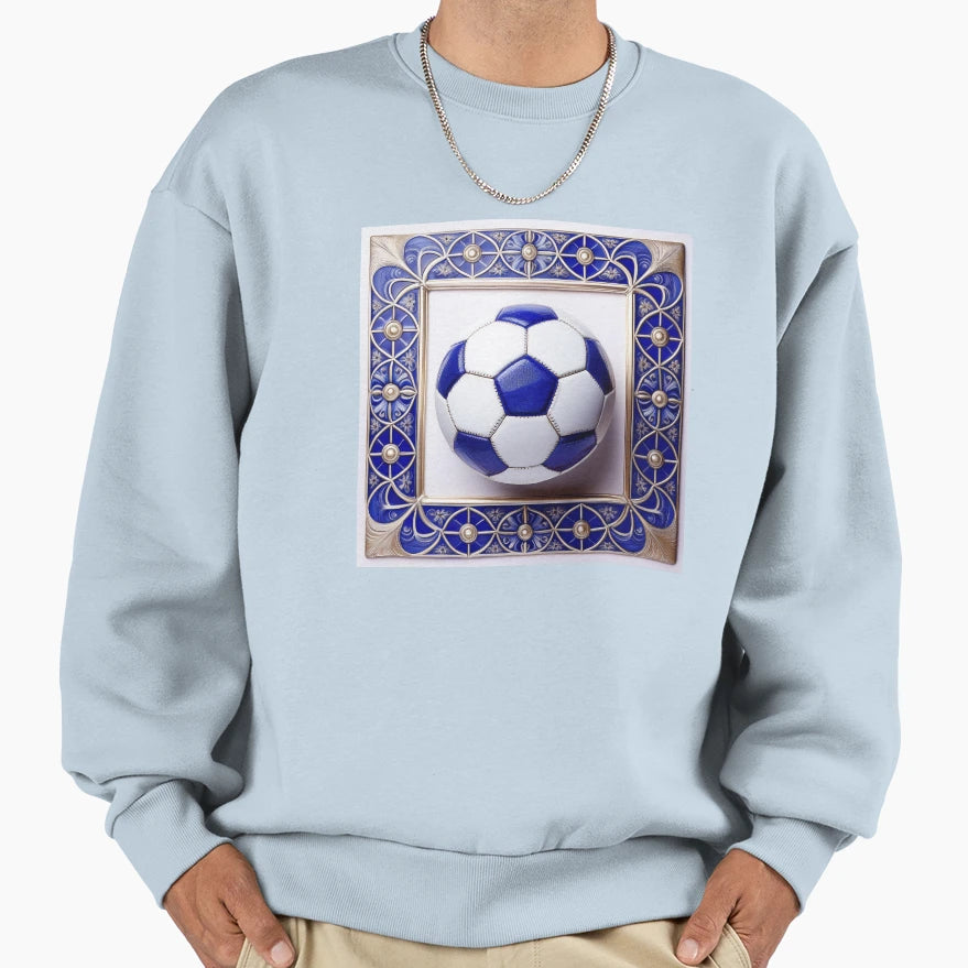 Soccer Ball Sweatshirt - Fun Novelty Design Men Women - T-Shirt, Sweatshirt, Hoodie