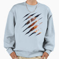 American Football Burning Ball Sweatshirt - Minimalist Print for Adults - T-Shirt, Sweatshirt, Hoodie