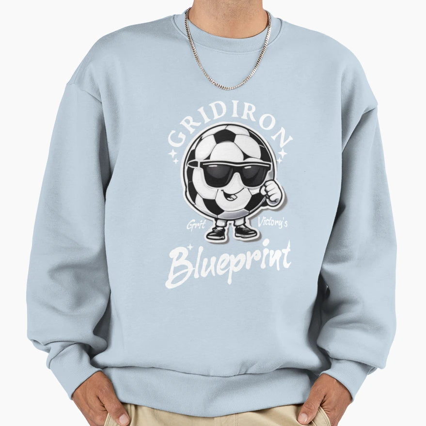 Gridiron Grit Victorys Sweatshirt - Casual Everyday Wear Men Women - T-Shirt, Sweatshirt, Hoodie