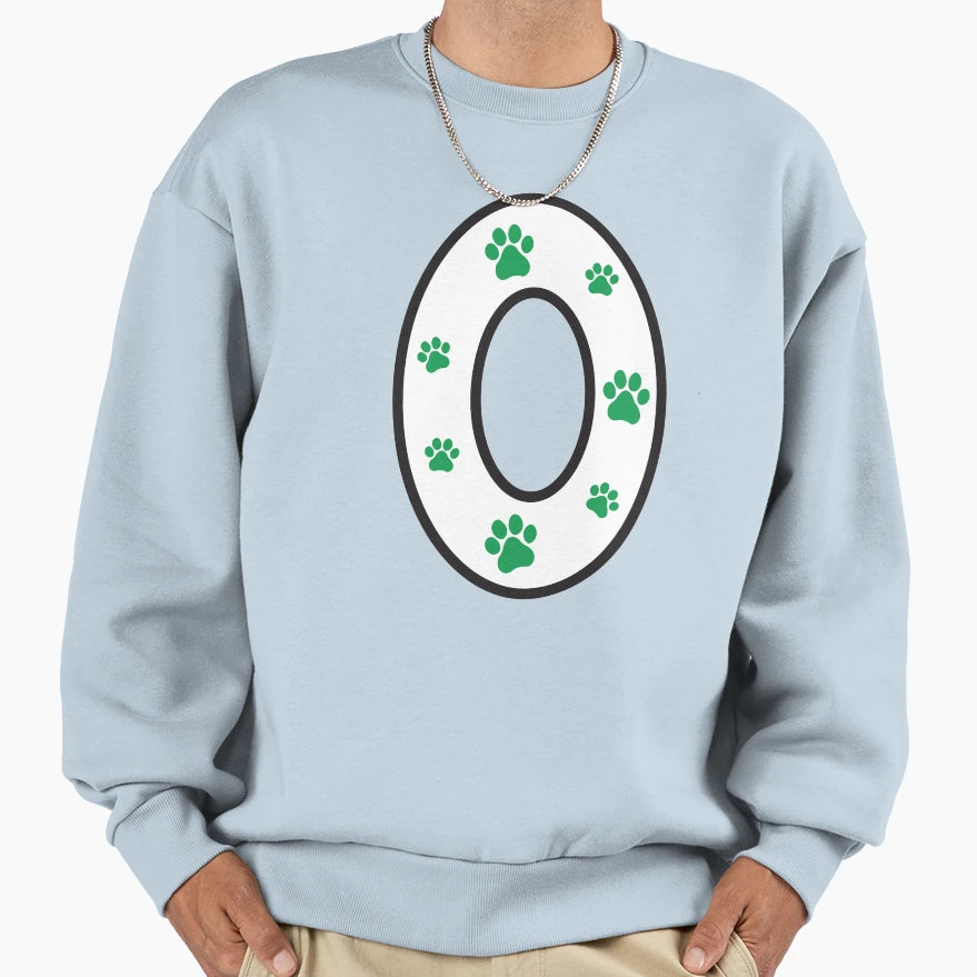 Paw Alphabet Sweatshirt - Streetwear Style for Adults - T-Shirt, Sweatshirt, Hoodie