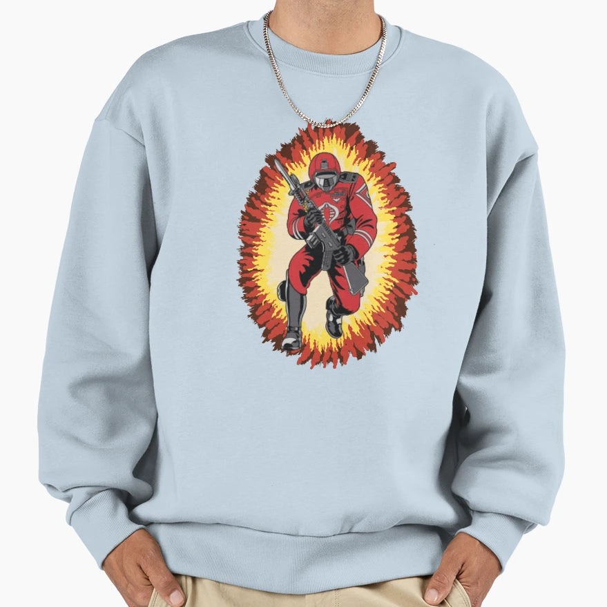 Crimson Guard Sweatshirt - Fun Novelty Design Unisex - T-Shirt, Sweatshirt, Hoodie