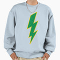 Green Lightning Sweatshirt - Novelty Apparel Unisex - T-Shirt, Sweatshirt, Hoodie