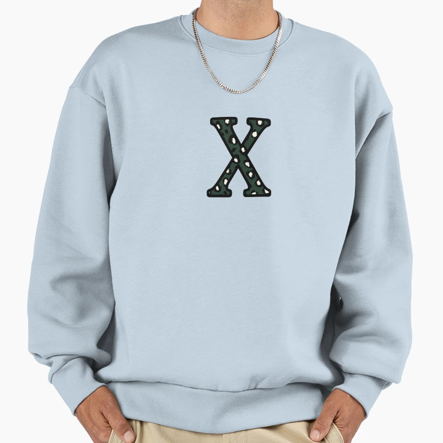Letter X Costume Halloween T-Shirt - Casual Everyday Wear Unisex - T-Shirt, Sweatshirt, Hoodie