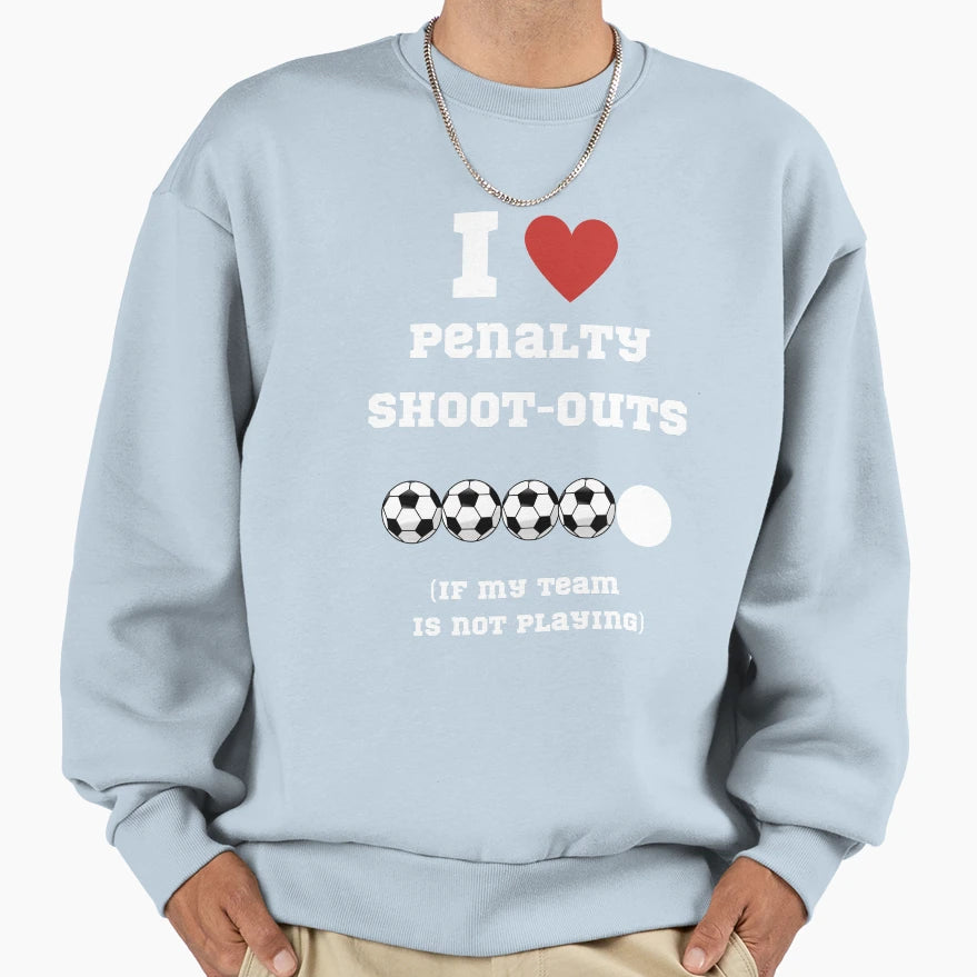 Soccer Penalty Shootout Lovers Sweatshirt - Custom Art Print Men Women - T-Shirt, Sweatshirt, Hoodie
