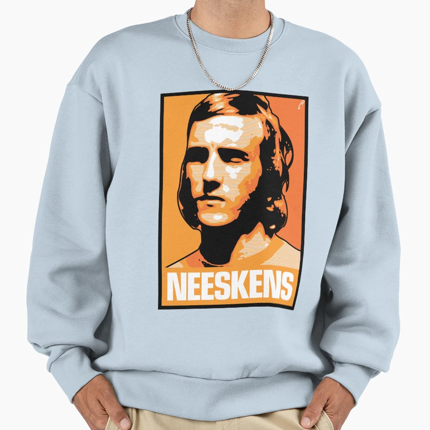 Neeskens Netherlands Sweatshirt - Graphic Print Men Women - T-Shirt, Sweatshirt, Hoodie