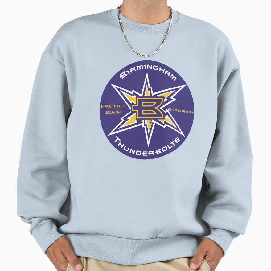 Thunderbolts Birmingham Style1 Sweatshirt - Custom Art Print for Adults - T-Shirt, Sweatshirt, Hoodie