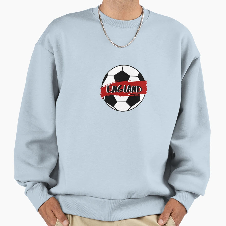 England Soccer 2 Sweatshirt - Trendy Graphic for Adults - T-Shirt, Sweatshirt, Hoodie