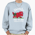 Ready To Play American Football Sweatshirt - Graphic Print Unisex - T-Shirt, Sweatshirt, Hoodie