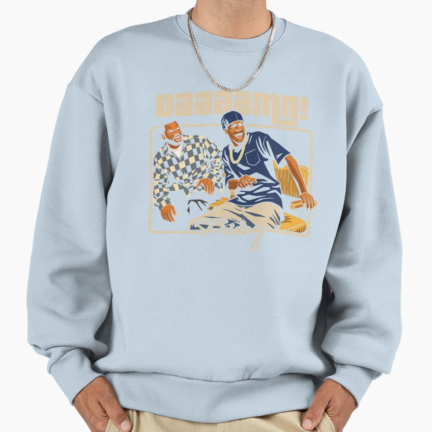 Friday Movie Sweatshirt - Minimalist Print for Adults - T-Shirt, Sweatshirt, Hoodie