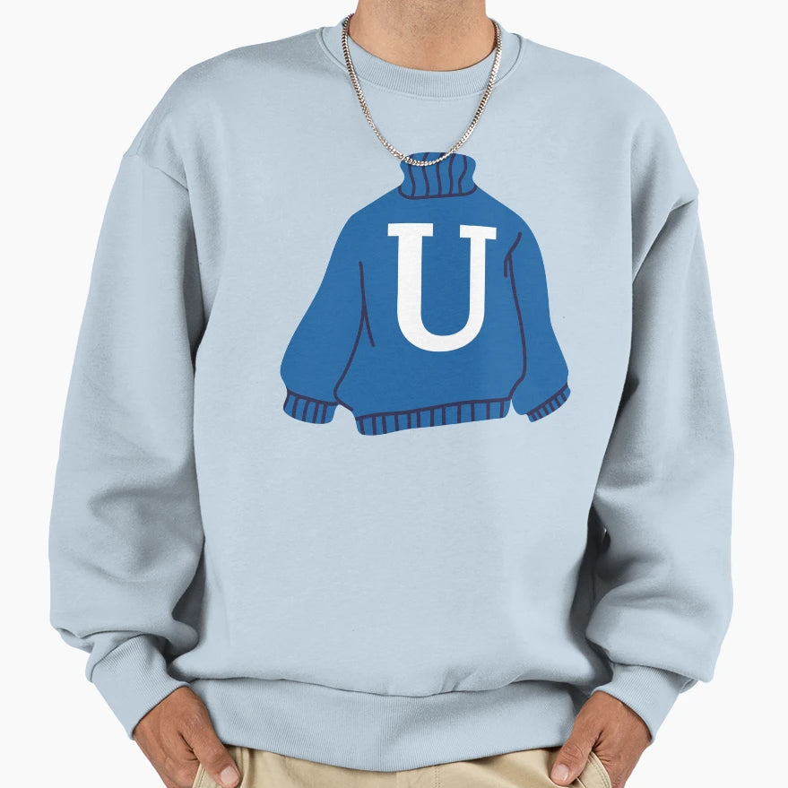 Letter Sweatshirt - Graphic Print for Adults - T-Shirt, Sweatshirt, Hoodie