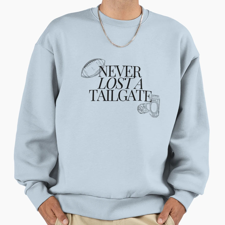 Never Lost Tailgate Sweatshirt - Fun Novelty Design Unisex - T-Shirt, Sweatshirt, Hoodie