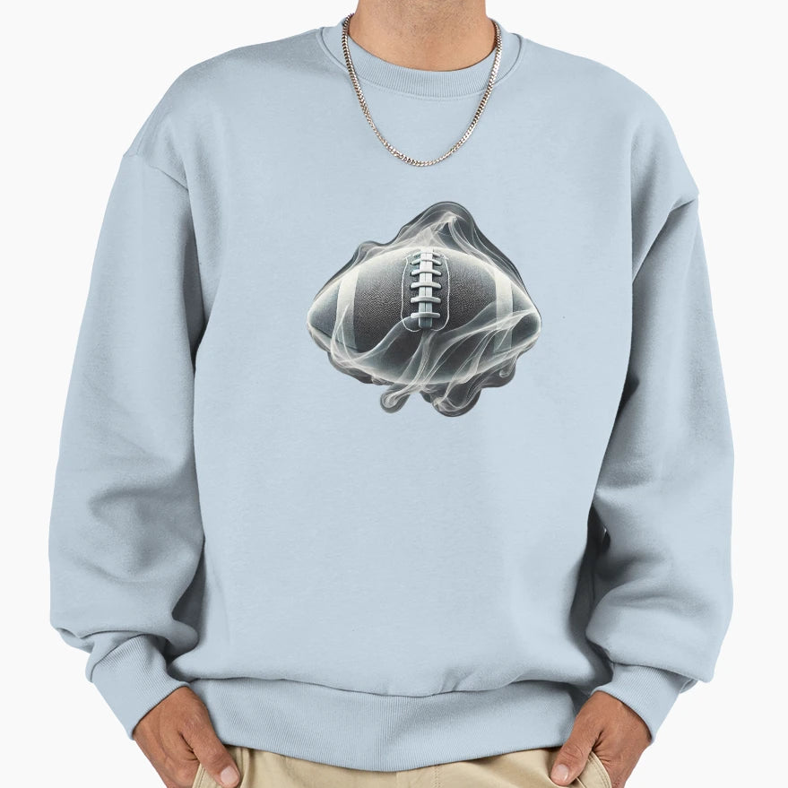 Ethereal Monochrome Baseball Sweatshirt - Fun Novelty Design Unisex - T-Shirt, Sweatshirt, Hoodie